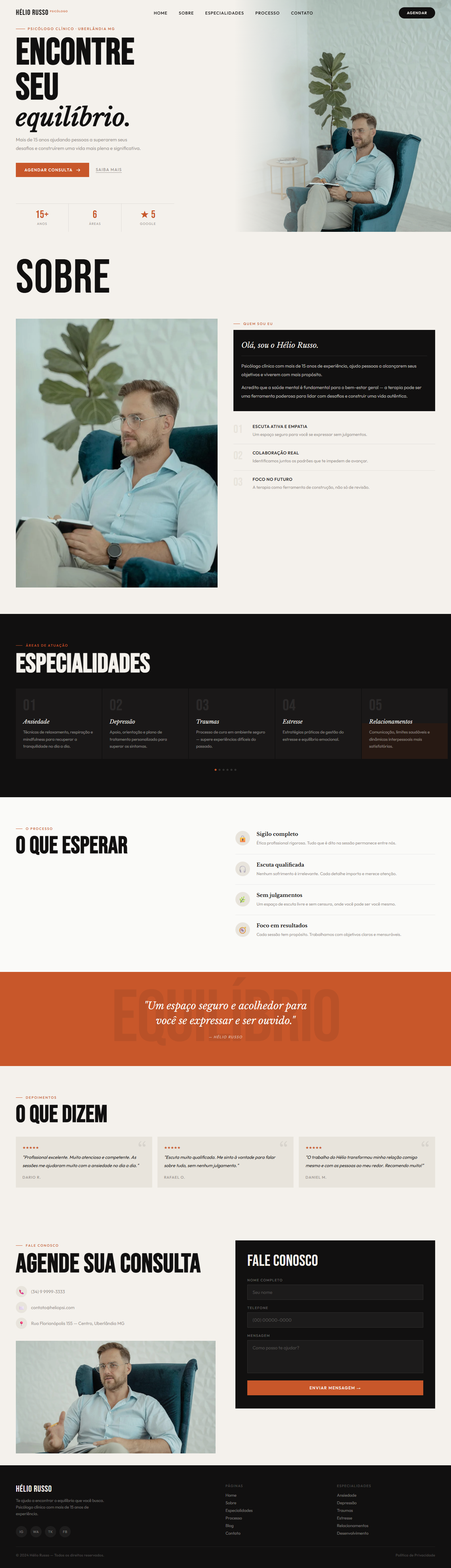 Hélio Russo — Psicólogo